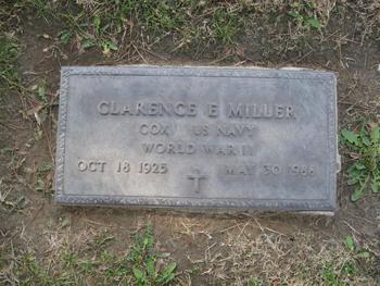 Miller,   Clarence Edward gravesite