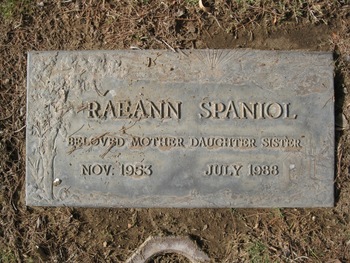 Spaniol,   Raeann gravesite