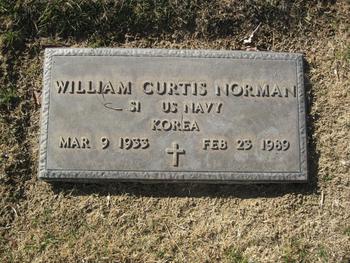 Norman,   William Curtis gravesite