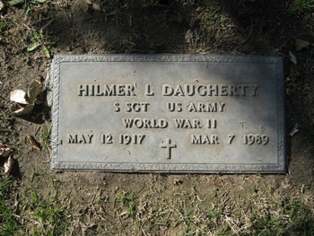 Daugherty,   Hilmer Lindsey gravesite