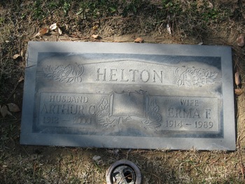 Helton, Erma F. gravesite