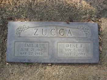 Zucca,   Emil Lawrence gravesite