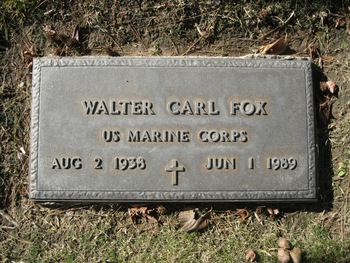 Fox,   Walter Carl gravesite
