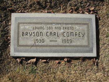 Comrey, Bryson Carl gravesite