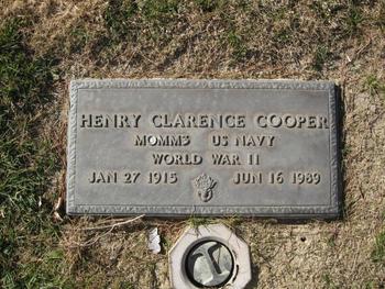 Cooper,   Henry Clarence gravesite