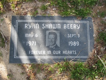 Beery,   Ryan Shawn gravesite