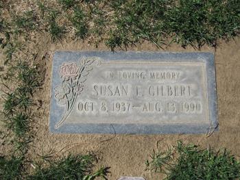 Gilbert,   Susan Edith gravesite