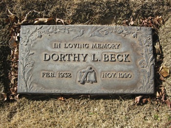 Beck,   Dorthy Lavonne gravesite