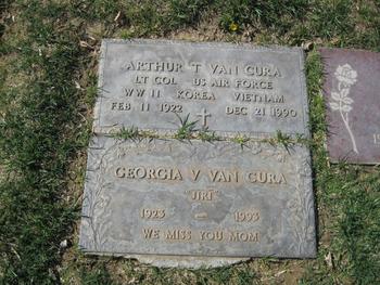 Van Cura,   Arthur Thomas gravesite