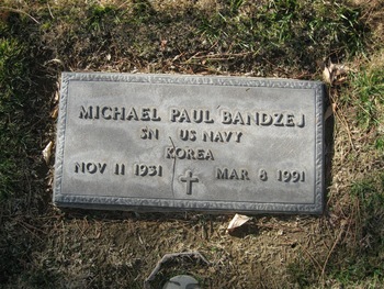 Bandzej,   Michael Paul gravesite