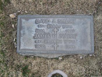 Nally,   David Angelo gravesite