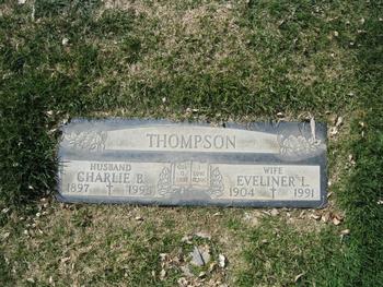 Thompson, Eveliner gravesite