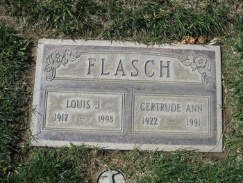 Flasch,   Gertrude Ann gravesite