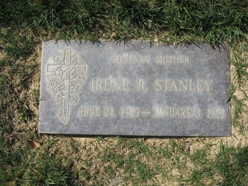 Stanley,   Irene Ruth gravesite