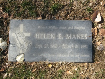 Manes,   Helen Elizabeth gravesite