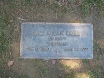 Bailey,   Gary Allan gravesite