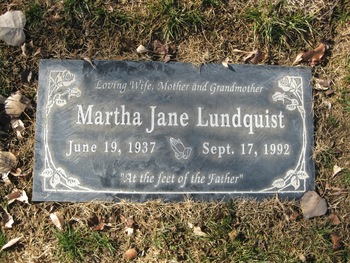 Lundquist,   Martha Jane gravesite