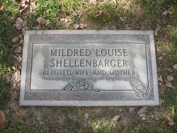 Shellenbarger,   Mildred Louise gravesite