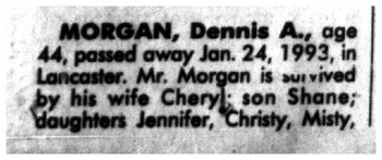Morgan,   Dennis Allen obituary