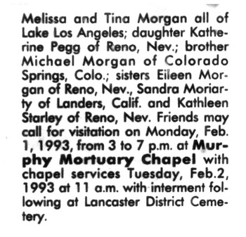 Morgan,   Dennis Allen obituary