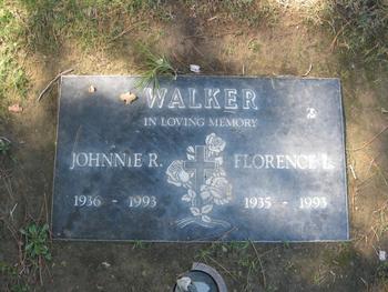 Walker,   Florence Lorraine gravesite