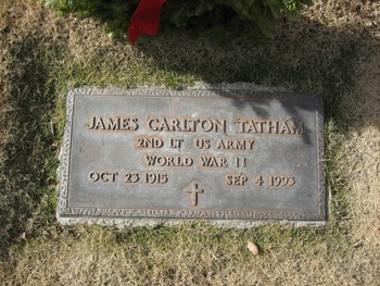 Tatham,   James Carlton gravesite