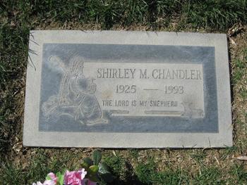 Chandler,   Shirley Mae gravesite