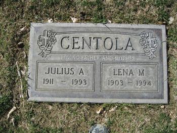 Centola,   Lena gravesite
