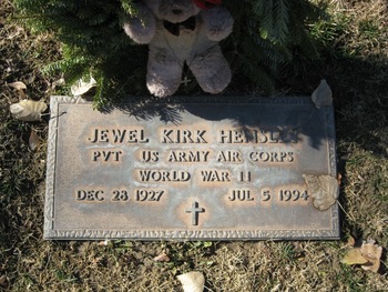 Hensley,   Jewel Kirk gravesite