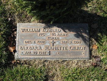 Gilroy, Jr William Edward gravesite
