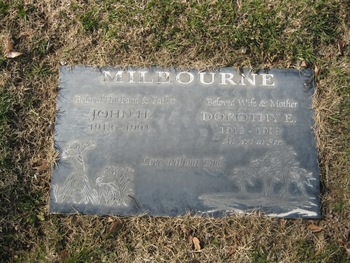 Milbourne,   John Henry gravesite