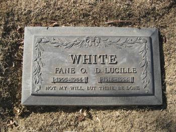 White, Dorothy Lucille gravesite