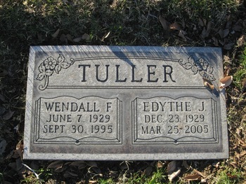 Tuller,   Wendall Francis gravesite