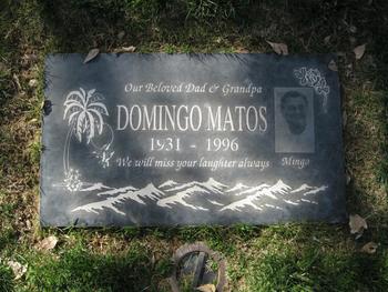 Matos,   Domingo gravesite