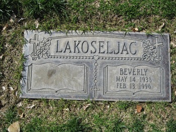 Lakoseljac,   Beverly Ann gravesite