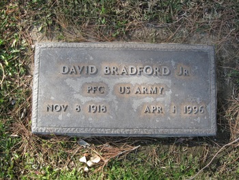 Bradford, Jr  David gravesite