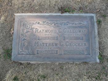 Crocker,   Matthew Gresham gravesite