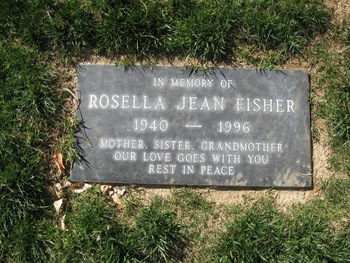 Fisher,   Rosella Jean gravesite