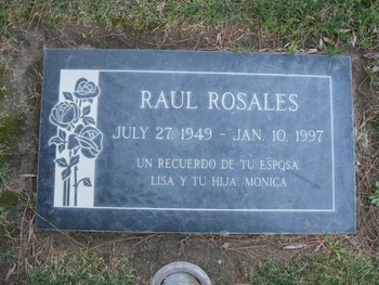 Rosales,   Raul Mata gravesite