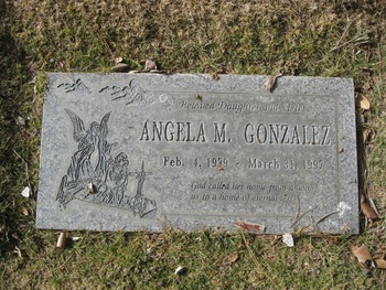 Gonzalez,   Angela Marie gravesite
