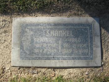 Shankel,   Fred Cameron gravesite