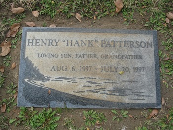 Patterson, Henry Louis ('Hank') gravesite