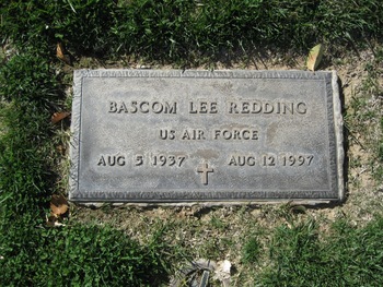 Redding,   Bascom Lee gravesite