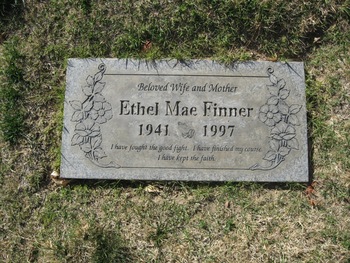 Finner,   Ethel Mae gravesite