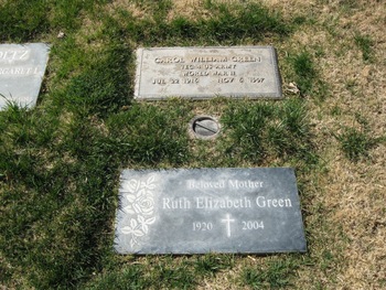 Green,   Carol William gravesite