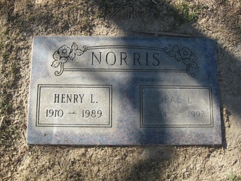 Norris,   Opal Lenora gravesite