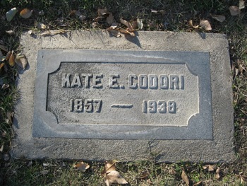 Codori,   Kate E. gravesite