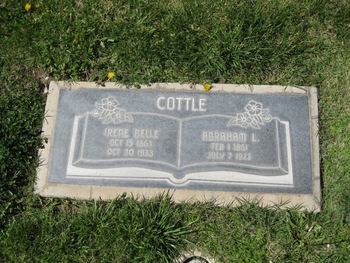 Cottle,   Irene Belle gravesite