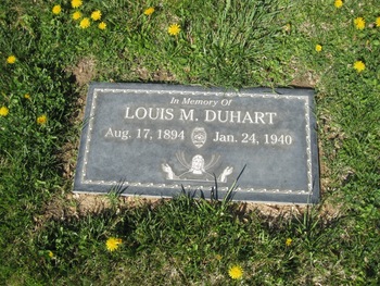 Duhart,   Louis Martin gravesite