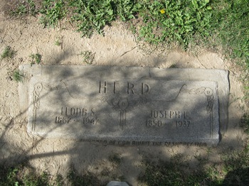Herd, Leona gravesite